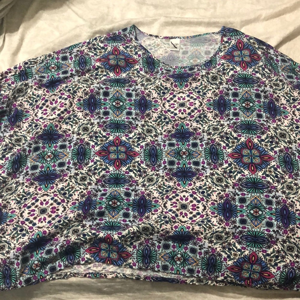 East 5th poncho top